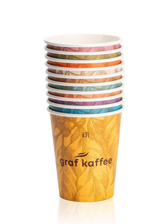 Kaffee Latte Becher - 3dl